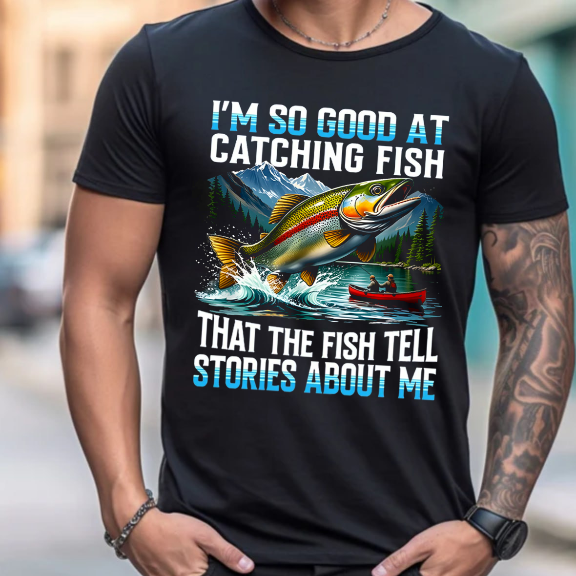 I'm So Good at Catching Fish T-Shirt, Funny Fishing Shirt, Fishing Lover Gift