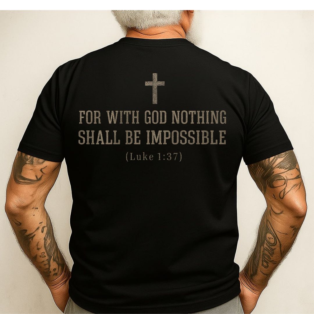 Faith Over Fear – Strength Through Christ Tee