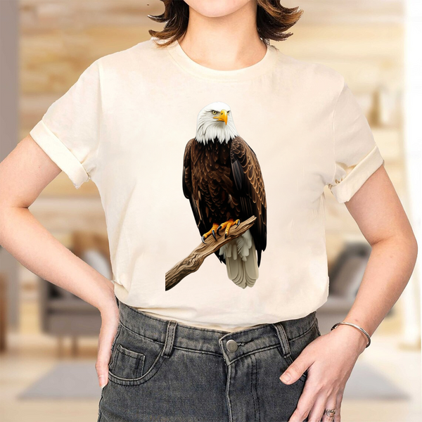 Eagle Freedom Flight – Majestic Bird T-Shirt