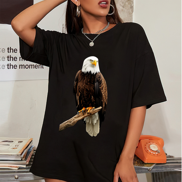 Eagle Freedom Flight – Majestic Bird T-Shirt