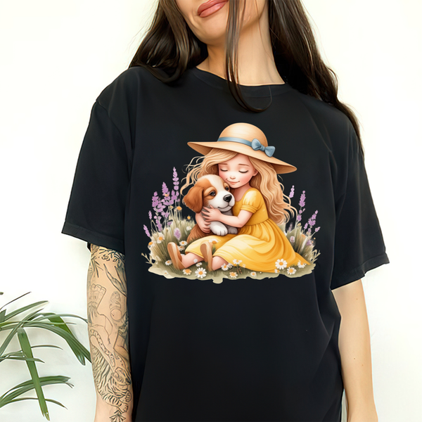 Pawsitively Adorable – Cute Puppy Face T-Shirt