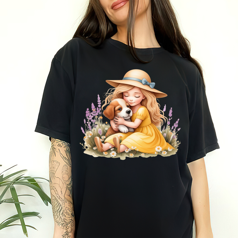 Pawsitively Adorable – Cute Puppy Face T-Shirt