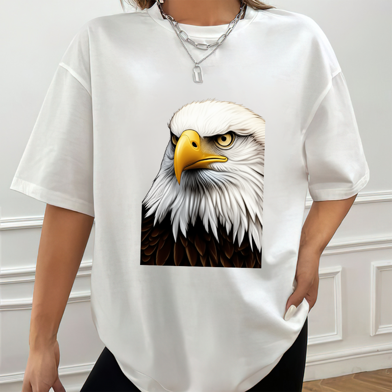 Eagle Freedom Flight – Majestic Bird T-Shirt