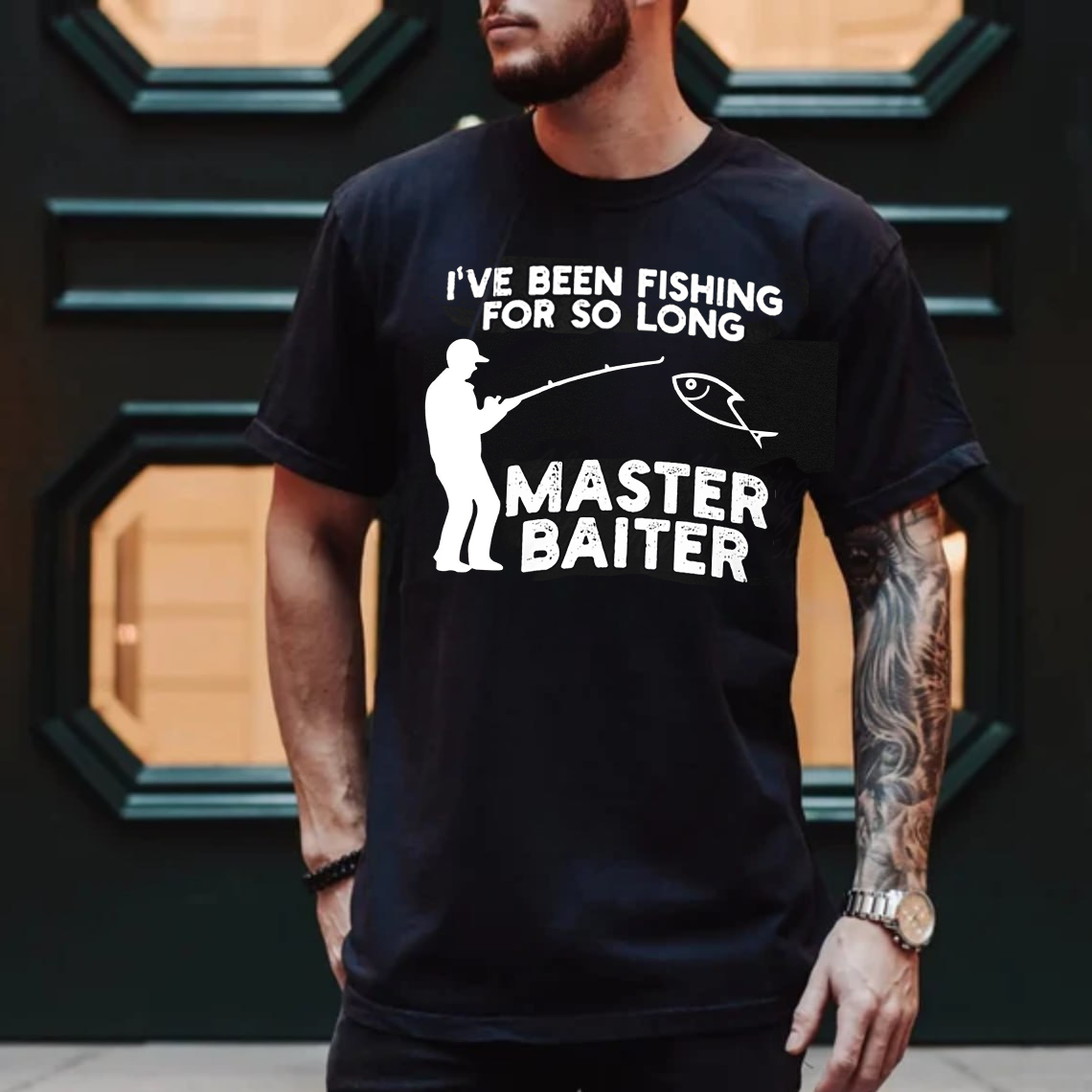 Master Baiter Funny Fishing T-Shirt, I've Been Fishing For So Long Shirt, Humor Fisherman Tee, Gift for Anglers