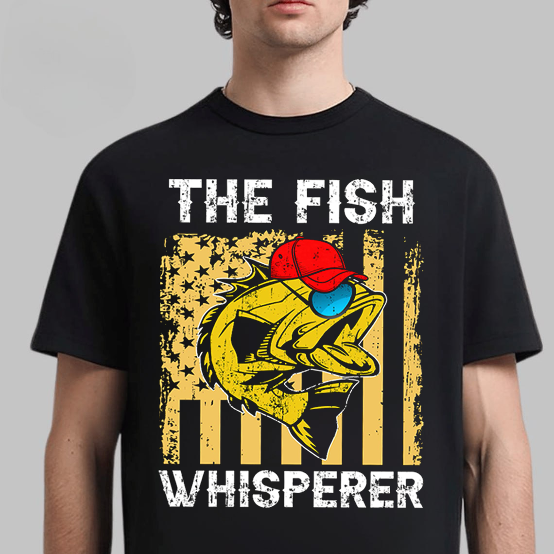 The Fish Whisperer T-Shirt, Funny Fishing Shirt for Anglers, Cool Fisherman Graphic Tee Gift
