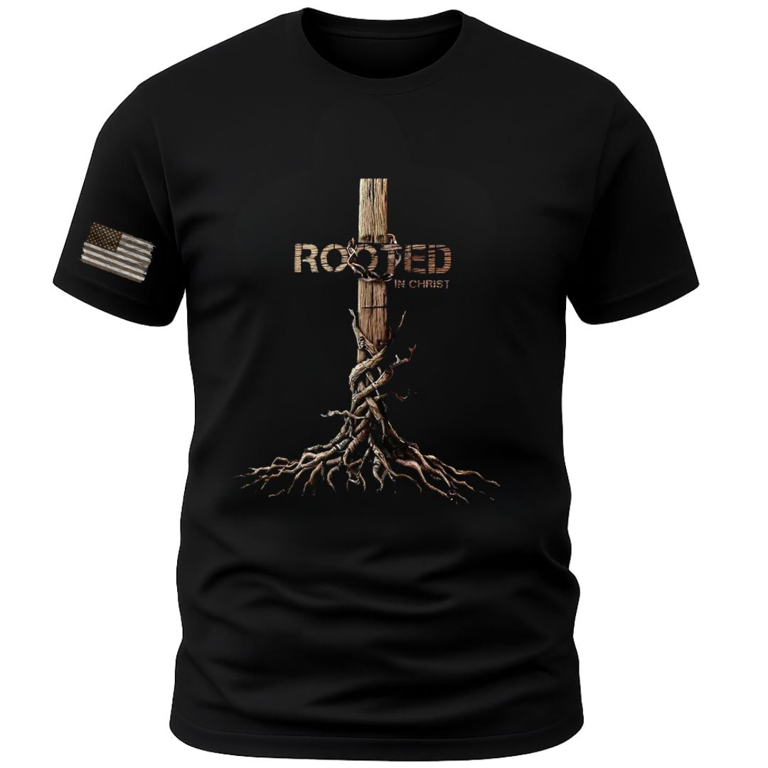 Rooted in Christ – Unshakable Faith Tee