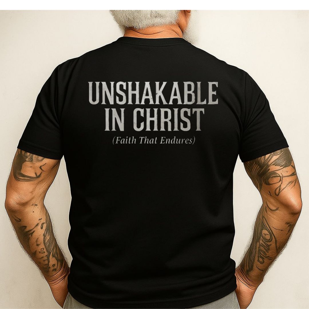Rooted in Christ – Unshakable Faith Tee